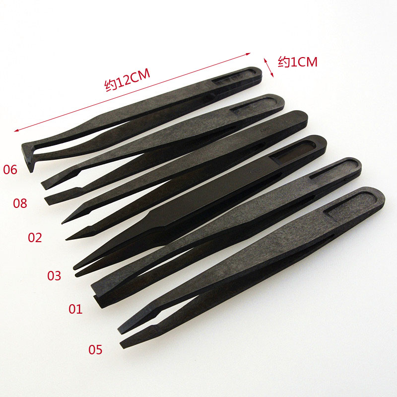 Anti-Static Carbon Fiber Tweez - Electronics Repair Tool Kit recension och pris