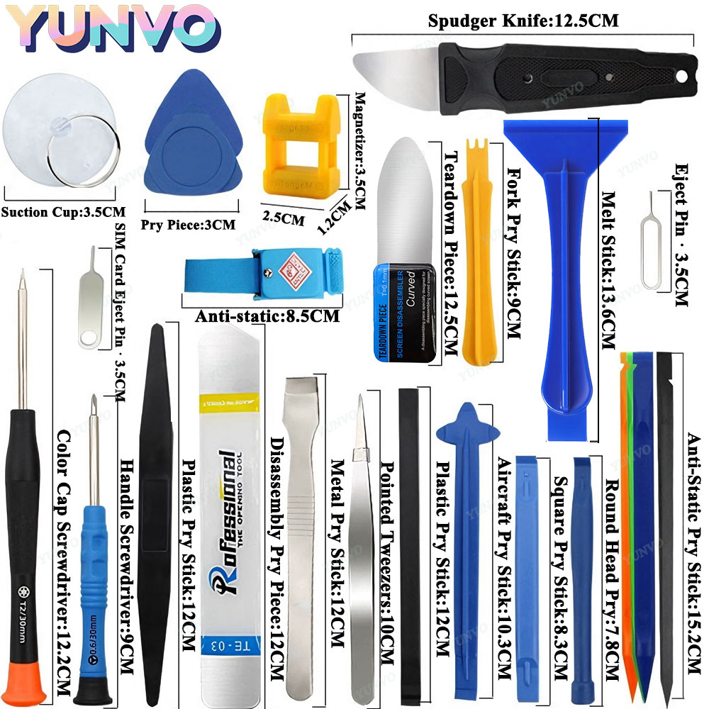 10-48Pcs Precision Magnetic Sc - Electronics Repair Tool Kit recension och pris