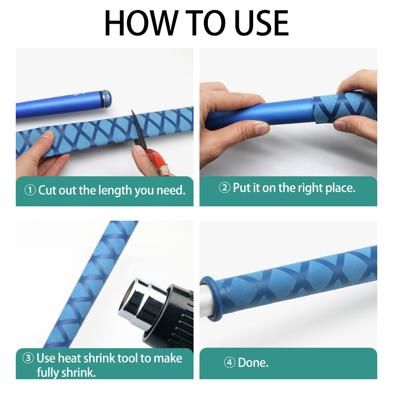 1m/piece Fishing Rod Non-slip  - Electronics Repair Youtube recension och pris