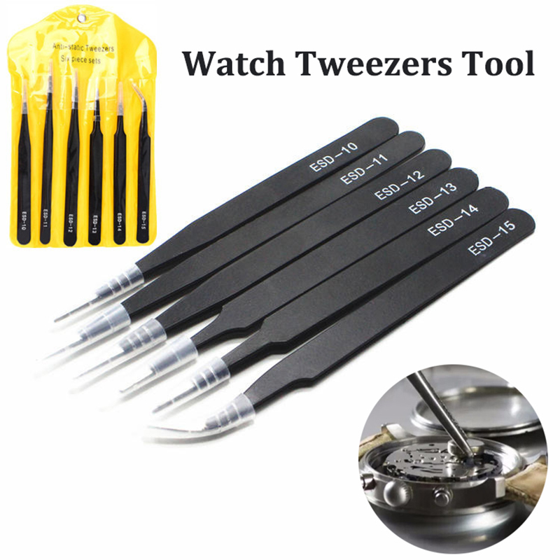 Watch Tweezers Tool ESD Anti-S - Electronics Repair Tool Kit recension och pris