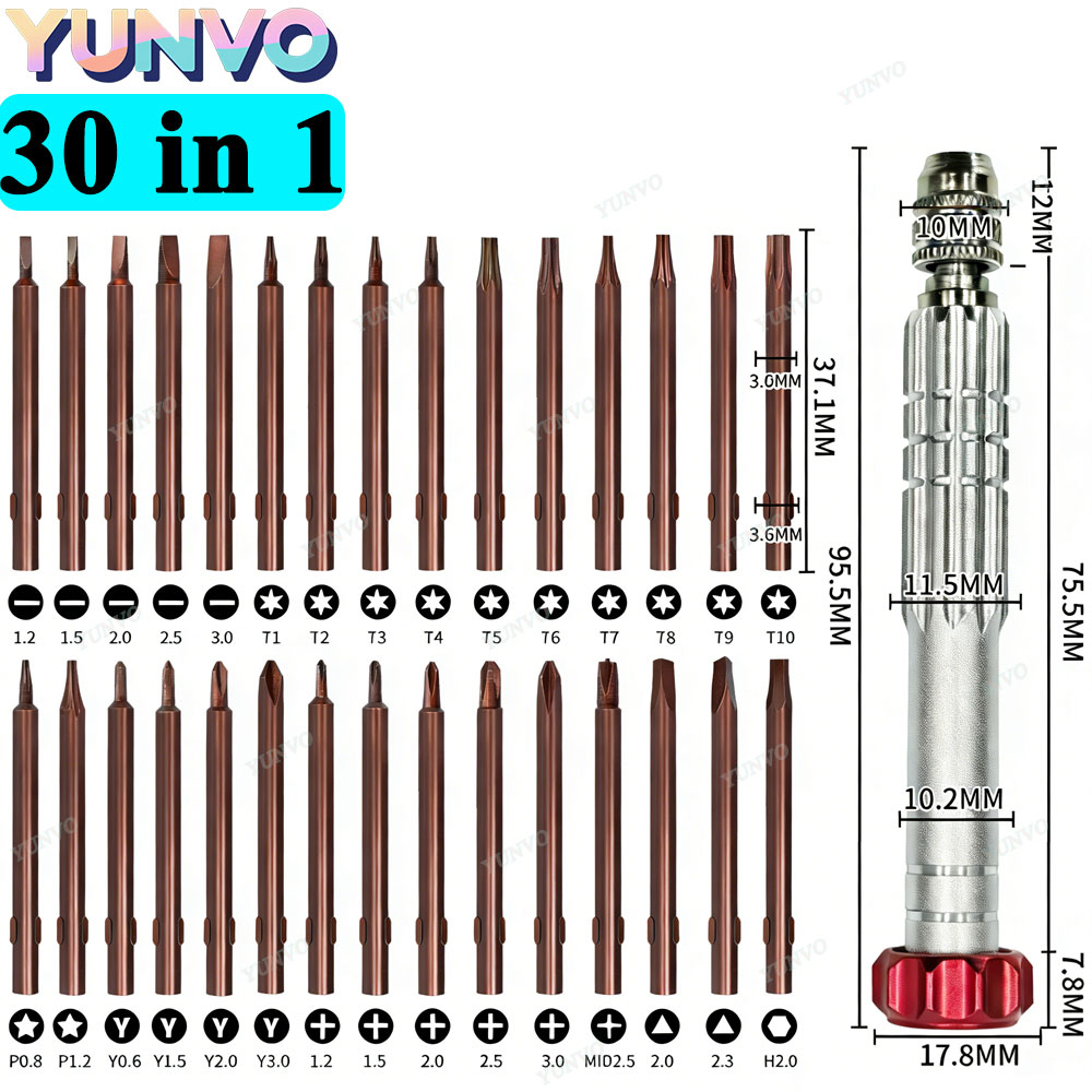 30 in 1 Magnetic Precision Scr - Electronics Repair Company recension och pris