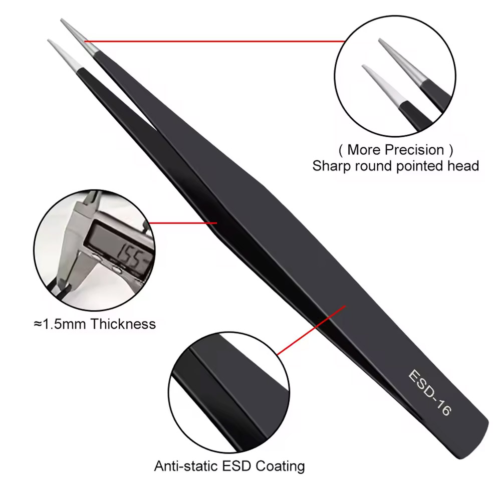 10Pcs/Set Precision Anti-Stati - Electronics Repair Tool Kit recension och pris