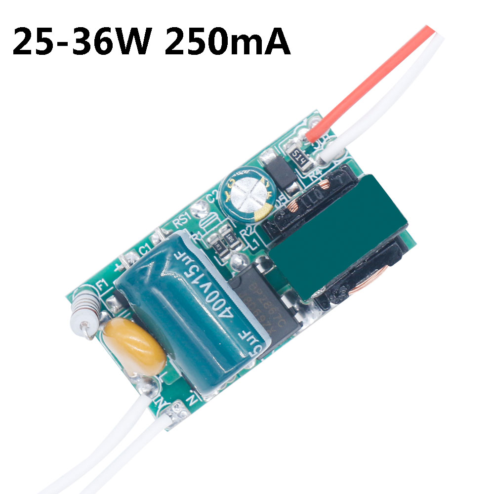 LED Driver 25-36W 36-50W 250MA - Electronics Repair Youtube recension och pris