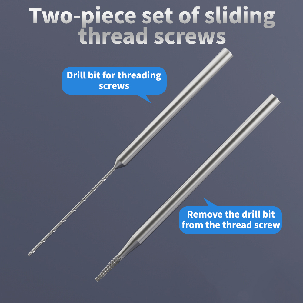 2Pcs Sliding Drill Bit Alloy S - Electronics Repair Company recension och pris
