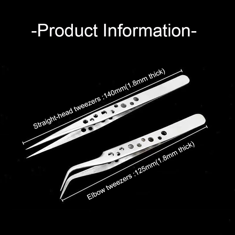 Industrial Tweezers Electronic - Electronics Repair Tool Kit recension och pris