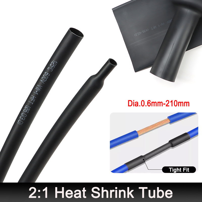 Black 2:1 Heat Shrink Tube Dia - Electronics Repair Youtube recension och pris