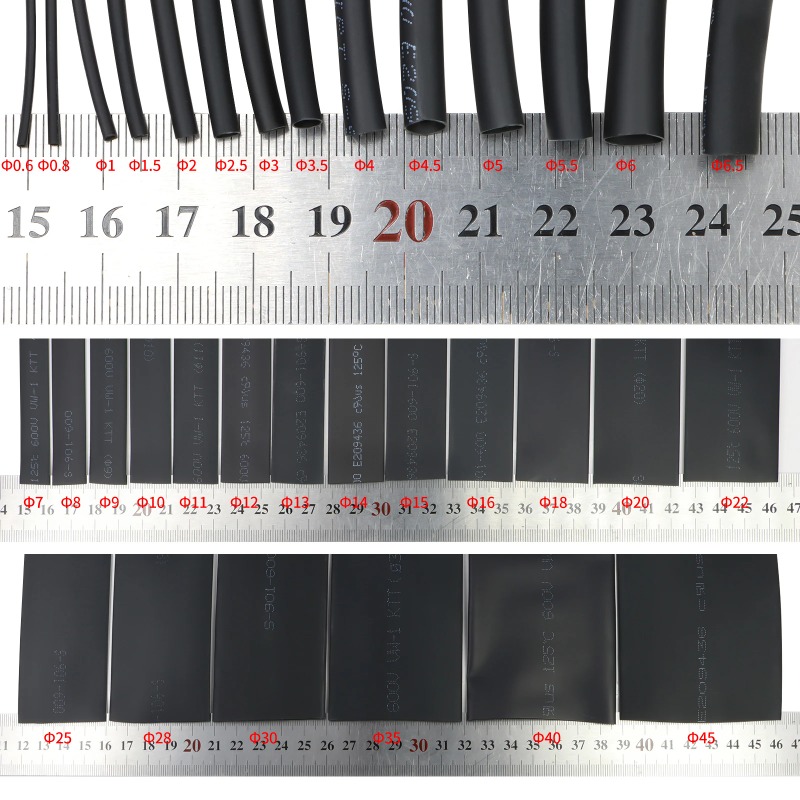 Black 2:1 Heat Shrink Tube Dia - Electronics Repair Youtube recension och pris