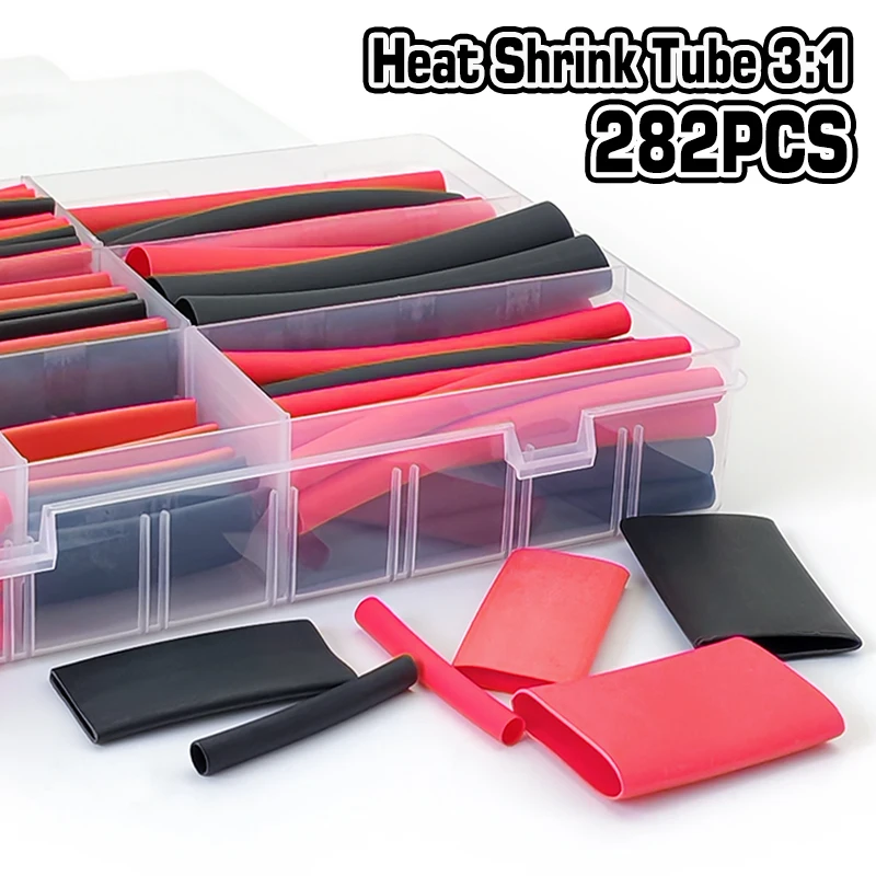 282Pcs Electronic Cable Heat S - Electronics Repair Youtube recension och pris