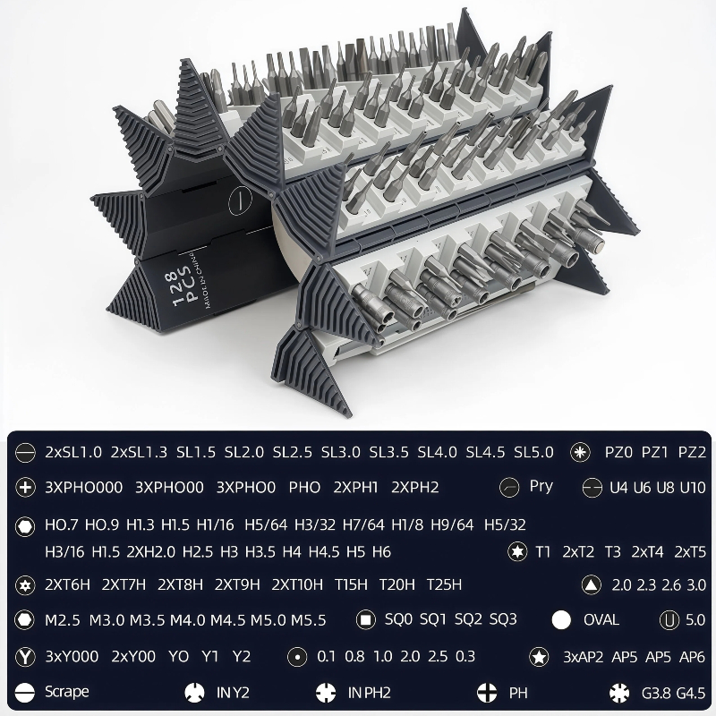 128-in-1 Multi-Functional Scre - Electronics Repair Youtube recension och pris