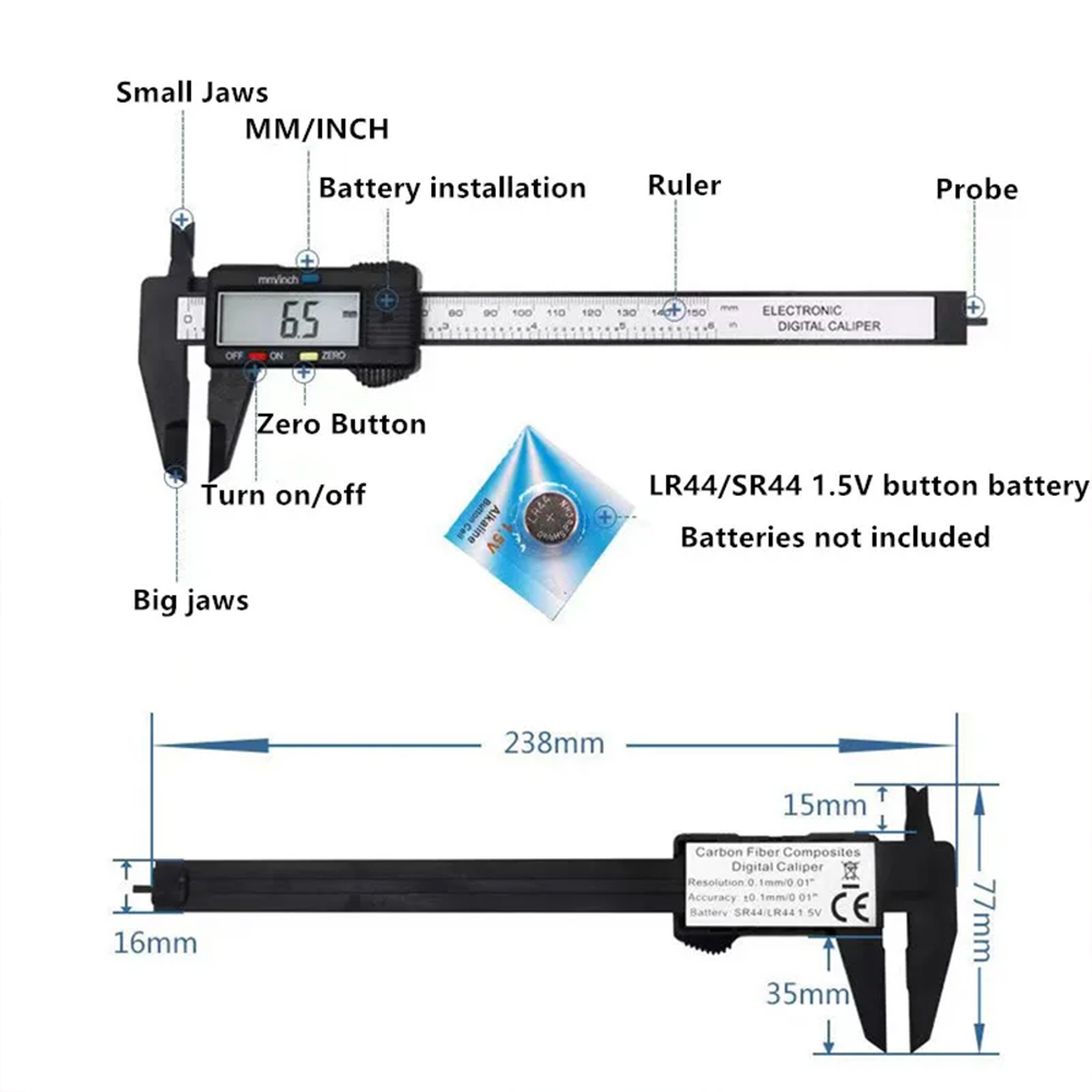 100mm 150mm Watch Electronic D - Electronics Repair Tool Kit recension och pris