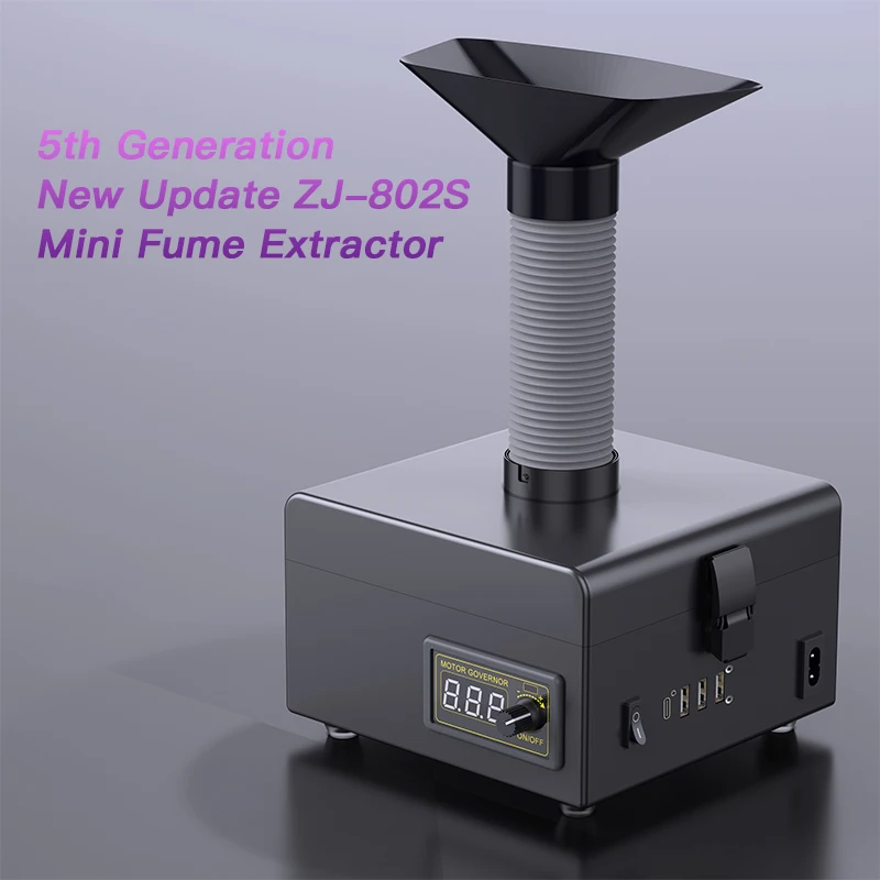 ZJ-802S New Fume Extractor Des - Electronics Repair Company recension och pris
