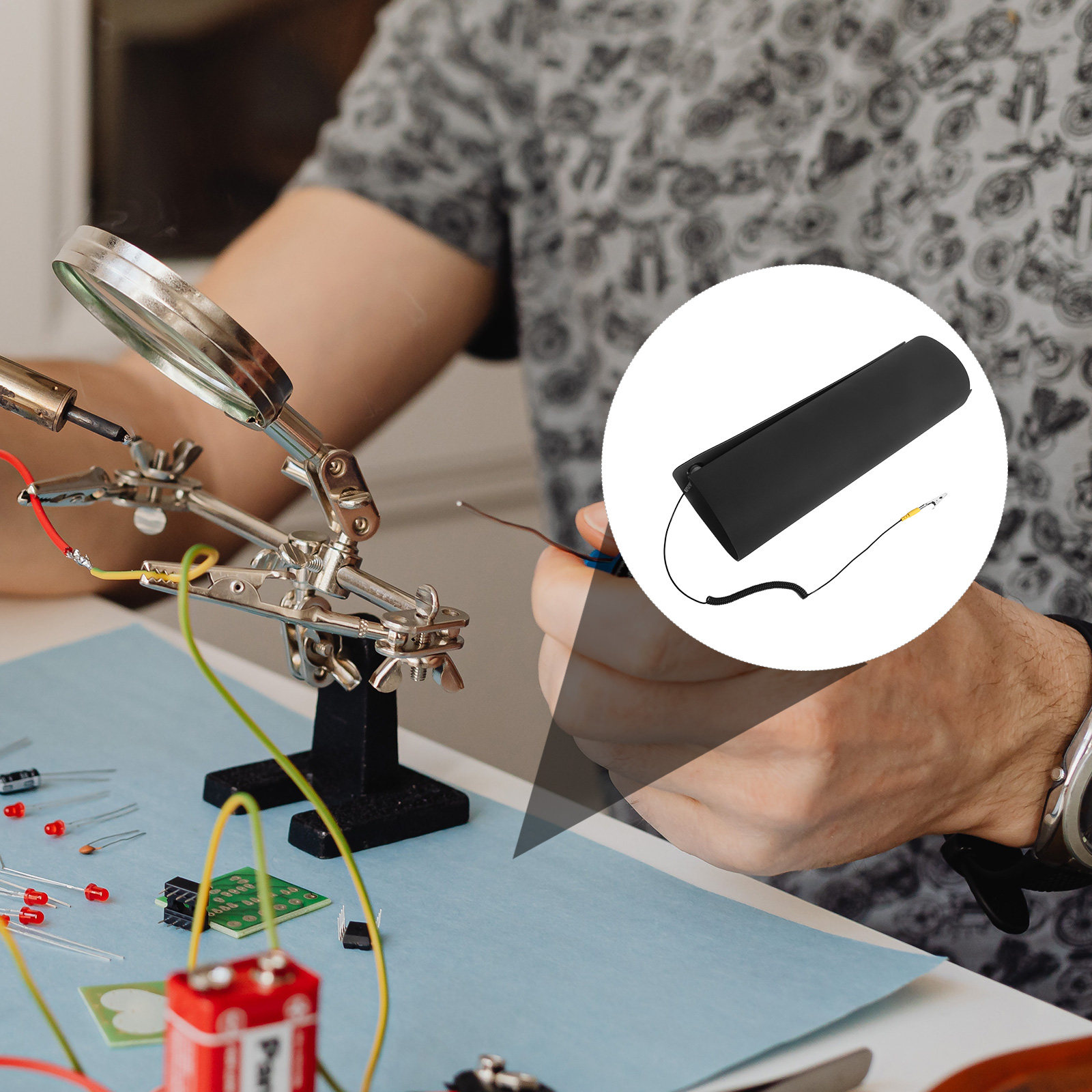 Portable Anti-Static Rubber Ma - Electronics Repair Workbench recension och pris
